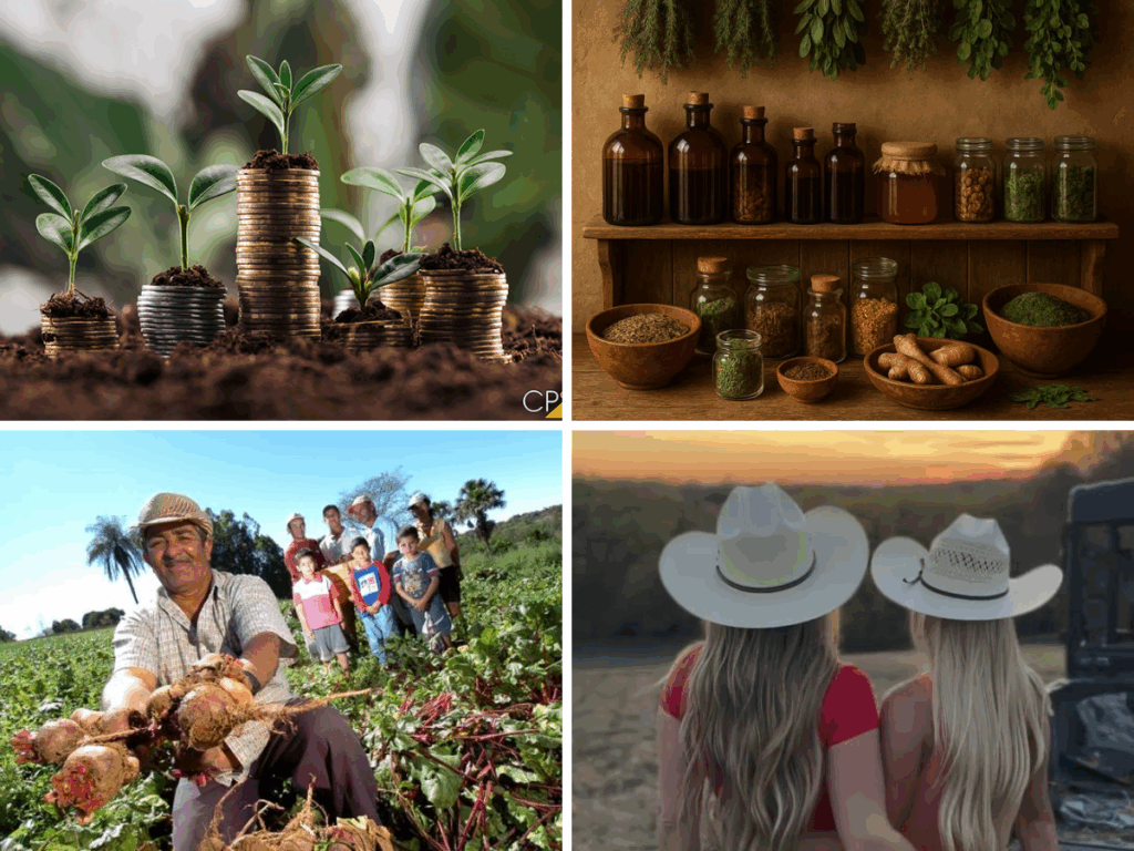 Financiamento Agricola e Saúde Natural